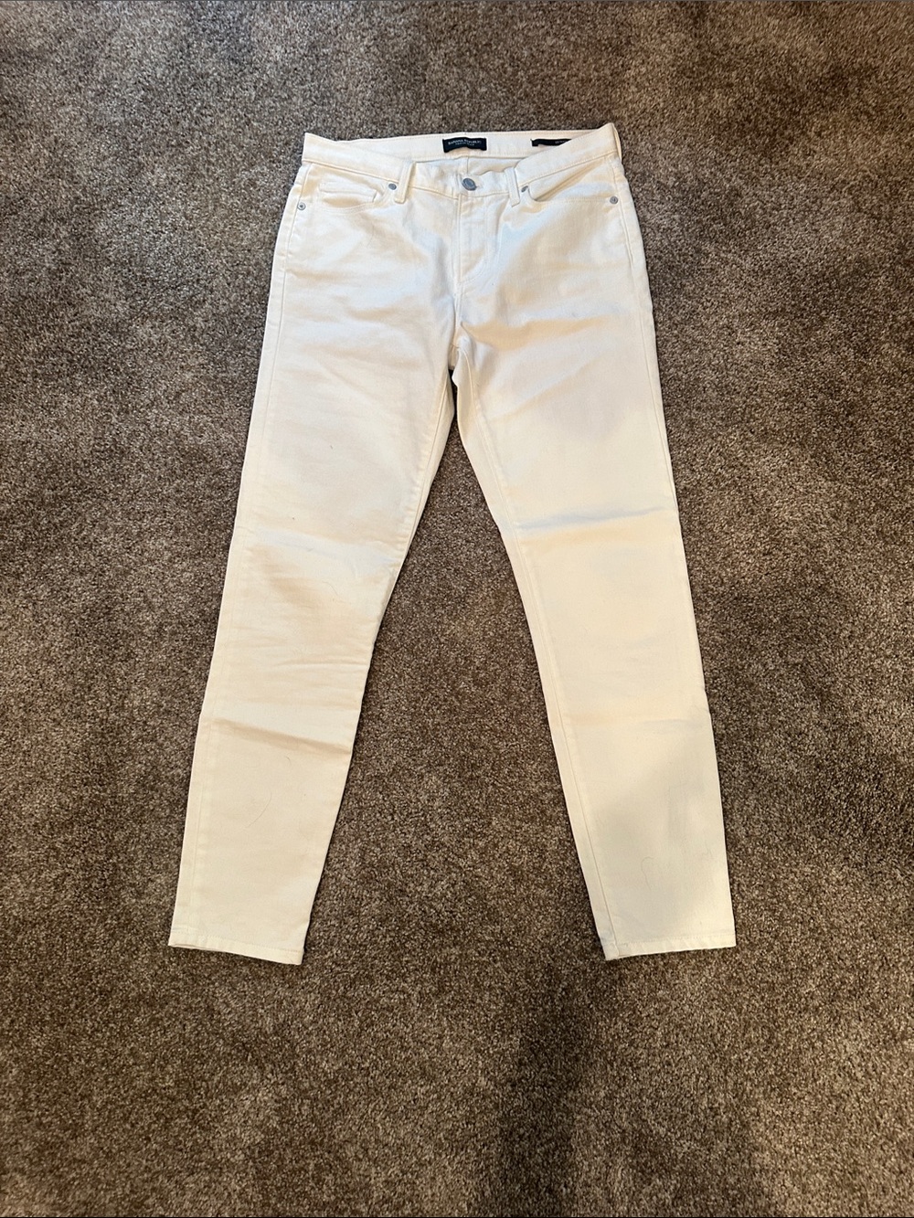 Banana Republic White Skinny Jeans